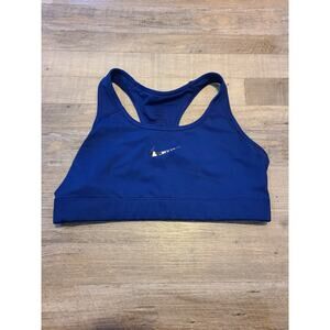 Nike medium juniors blue sports bra